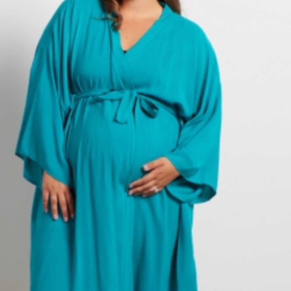 Pink blush delivery robe